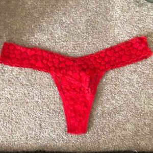Victoria’s Secret’s Red Hearts Thong
